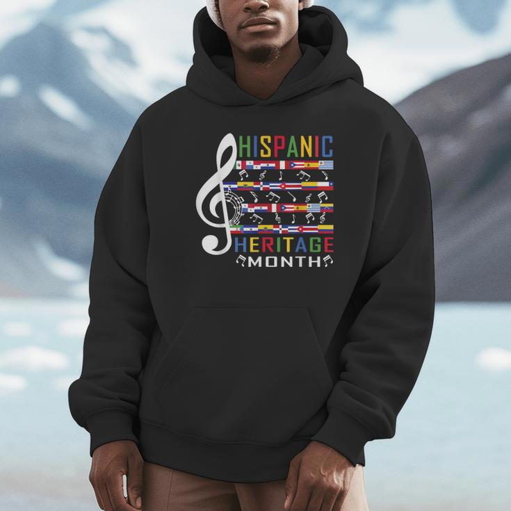 Music Teacher Kid National Hispanic Heritage Month Unisex Hoodie, novelty gifts, funny gifts