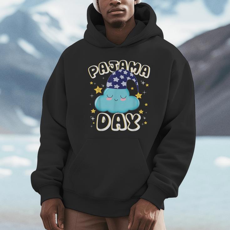 Pajama Day School Spirit Week Fun Cloud Teacher Student Unisex Hoodie, novelty gifts, funny gifts Pajama Day School Spirit Week Fun Cloud Teacher Student Unisex Hoodie, novelty gifts, funny gifts