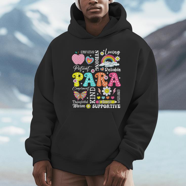 Paras Make It Possible Paraprofessional Paraeducator Teacher Unisex Hoodie, novelty gifts, funny gifts