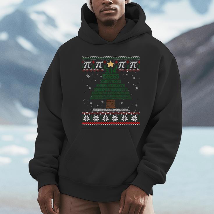 Pi Tree Christmas Math Teacher Ugly Sweater Men Women Kids Unisex Hoodie, novelty gifts, funny gifts