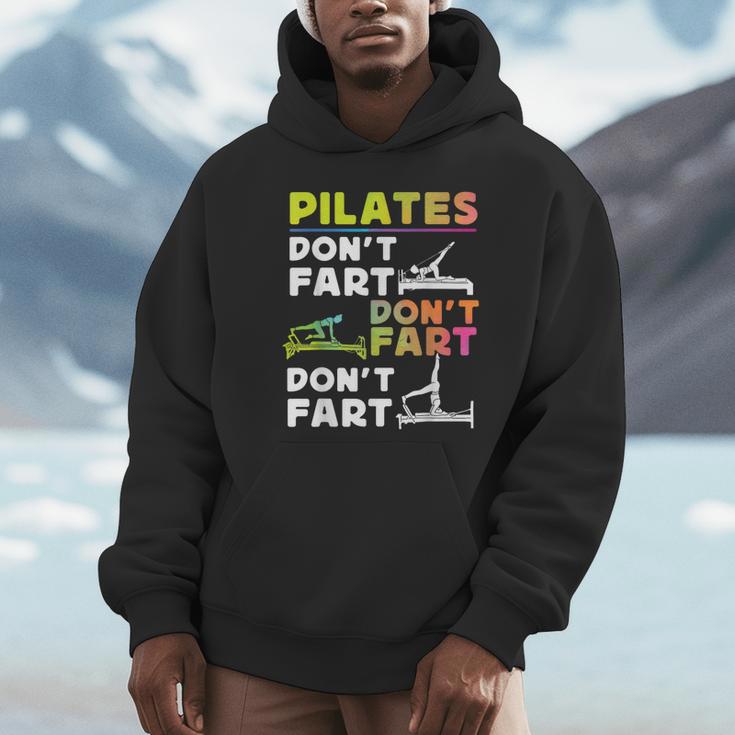 Pilates Instructor Teacher Watercolor Pilates Don't Fart Men Women Kids Unisex Hoodie, novelty gifts, funny gifts Pilates Instructor Teacher Watercolor Pilates Don't Fart Men Women Kids Unisex Hoodie, novelty gifts, funny gifts