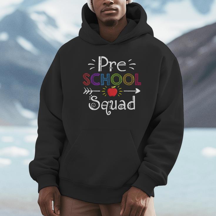Preschool Squad Preschool Teacher Student Unisex Hoodie, novelty gifts, funny gifts Preschool Squad Preschool Teacher Student Unisex Hoodie, novelty gifts, funny gifts