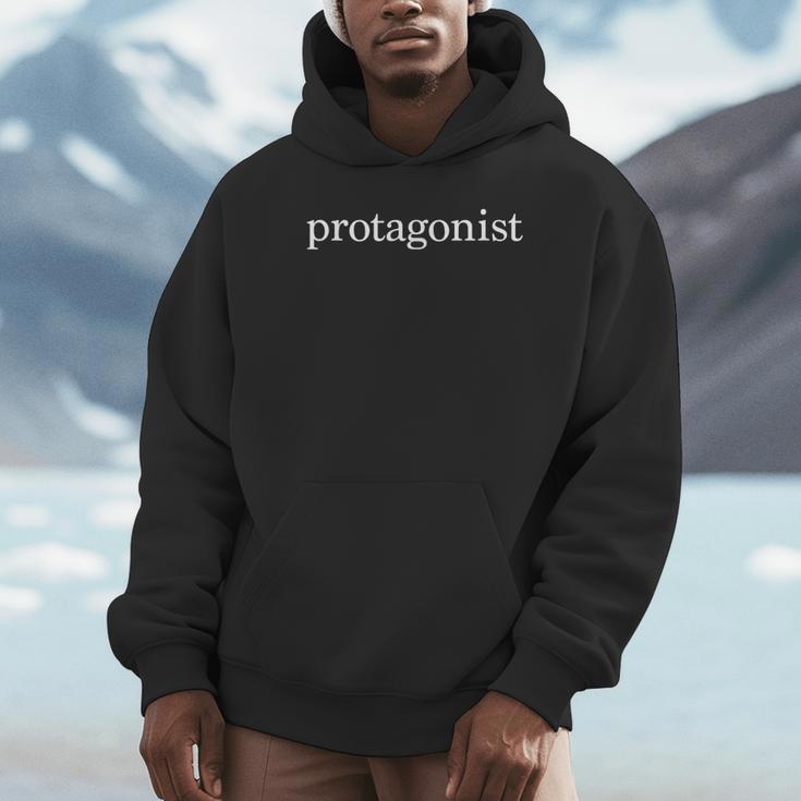 Protagonist Shirt For English Majors English Teachers Unisex Hoodie, novelty gifts, funny gifts Protagonist Shirt For English Majors English Teachers Unisex Hoodie, novelty gifts, funny gifts