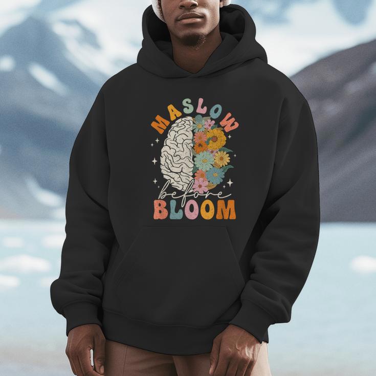 Psychologist Maslow Before Bloom Sped Teacher Classroom Unisex Hoodie, novelty gifts, funny gifts Psychologist Maslow Before Bloom Sped Teacher Classroom Unisex Hoodie, novelty gifts, funny gifts