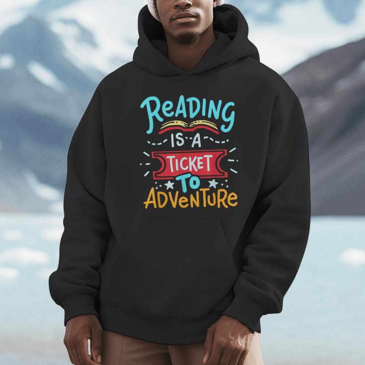 Reading Adventure Library Student Teacher Book Unisex Hoodie, novelty gifts, funny gifts Reading Adventure Library Student Teacher Book Unisex Hoodie, novelty gifts, funny gifts