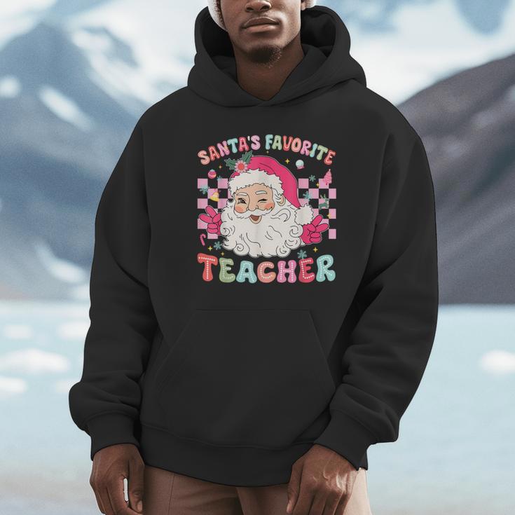 Santa Favorite Teacher Shirt Teacher Christmas Unisex Hoodie, novelty gifts, funny gifts Santa Favorite Teacher Shirt Teacher Christmas Unisex Hoodie, novelty gifts, funny gifts
