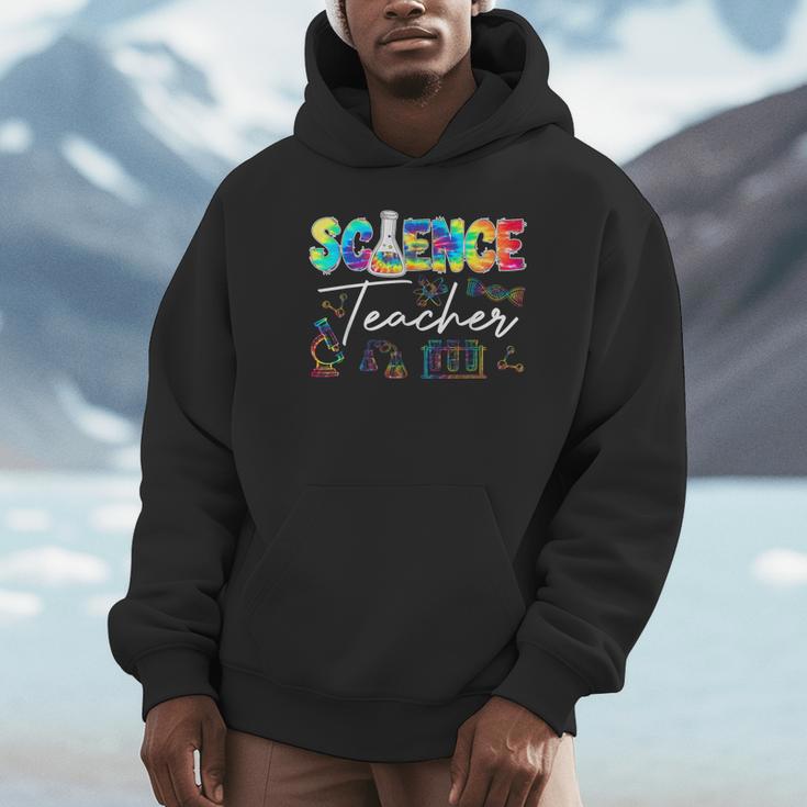 Science Teacher Tie Dye First Day Of School Back To School Men Women Girls Kids Unisex Hoodie, novelty gifts, funny gifts Science Teacher Tie Dye First Day Of School Back To School Men Women Girls Kids Unisex Hoodie, novelty gifts, funny gifts