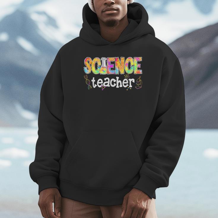 Science Teacher Tie Dye Science Teaching Back To School Unisex Hoodie, novelty gifts, funny gifts Science Teacher Tie Dye Science Teaching Back To School Unisex Hoodie, novelty gifts, funny gifts