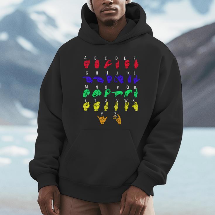 Sign Language Alphabet For ASL Interpreter Deaf Teacher Stud For Men Women Girls Kids Unisex Hoodie, novelty gifts, funny gifts Sign Language Alphabet For ASL Interpreter Deaf Teacher Stud For Men Women Girls Kids Unisex Hoodie, novelty gifts, funny gifts