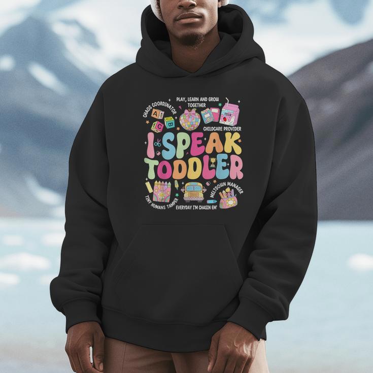 I Speak Toddler Back To School Teacher Unisex Hoodie, novelty gifts, funny gifts I Speak Toddler Back To School Teacher Unisex Hoodie, novelty gifts, funny gifts