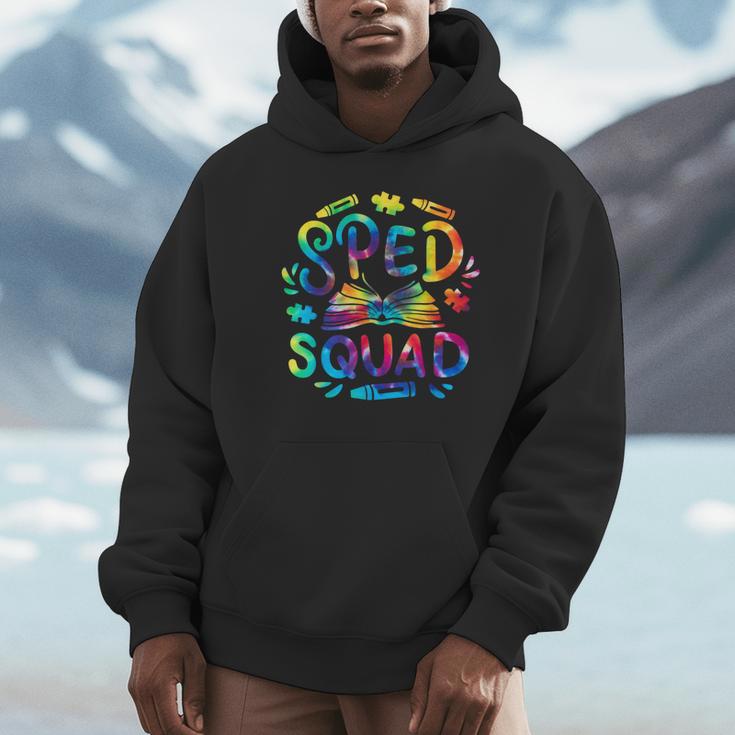 Special Education Teacher Sped Squad SPED Teacher Tie Dye Unisex Hoodie, novelty gifts, funny gifts Special Education Teacher Sped Squad SPED Teacher Tie Dye Unisex Hoodie, novelty gifts, funny gifts