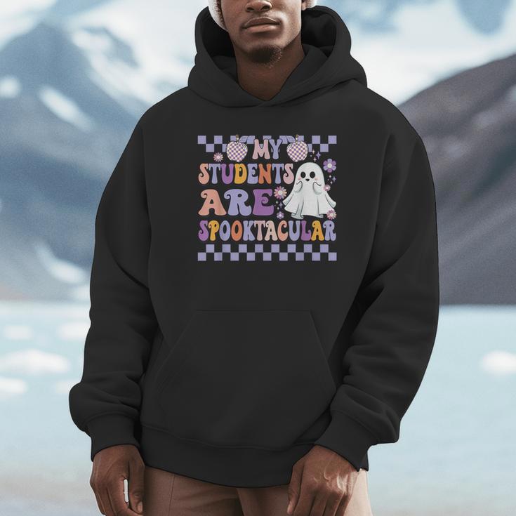 My Students Are Spooktacular Teacher Halloween Vibes Unisex Hoodie, novelty gifts, funny gifts My Students Are Spooktacular Teacher Halloween Vibes Unisex Hoodie, novelty gifts, funny gifts