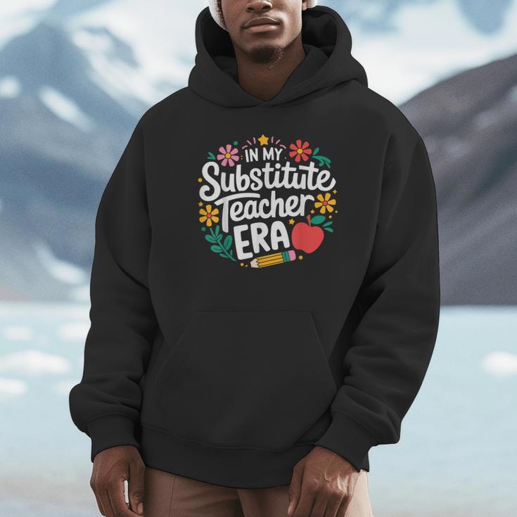 In My Substitute Teacher Era Unisex Hoodie, novelty gifts, funny gifts