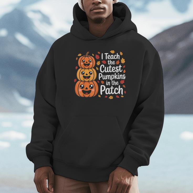 i Teach The Cutest Pumpkins In The Patch Teacher Halloween Unisex Hoodie, novelty gifts, funny gifts i Teach The Cutest Pumpkins In The Patch Teacher Halloween Unisex Hoodie, novelty gifts, funny gifts