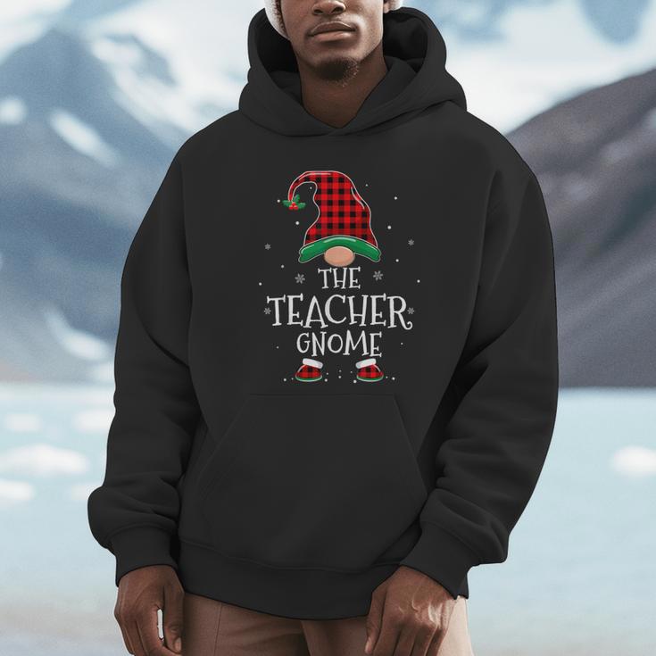 Teacher Gnome Xmas Family Matching Plaid Christmas Gnomes Unisex Hoodie, novelty gifts, funny gifts Teacher Gnome Xmas Family Matching Plaid Christmas Gnomes Unisex Hoodie, novelty gifts, funny gifts