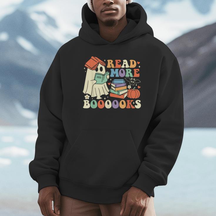Teacher Halloween Cute Booooks Ghost Read More Books Unisex Hoodie, novelty gifts, funny gifts