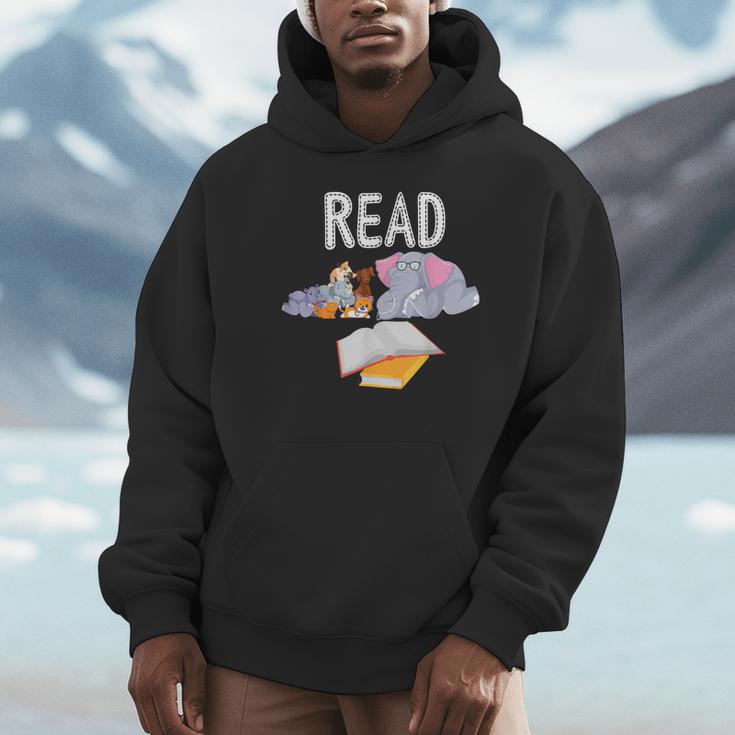 Teacher Library Read Book Club Piggie Elephant Pigeons Men Women Kids Unisex Hoodie, novelty gifts, funny gifts Teacher Library Read Book Club Piggie Elephant Pigeons Men Women Kids Unisex Hoodie, novelty gifts, funny gifts