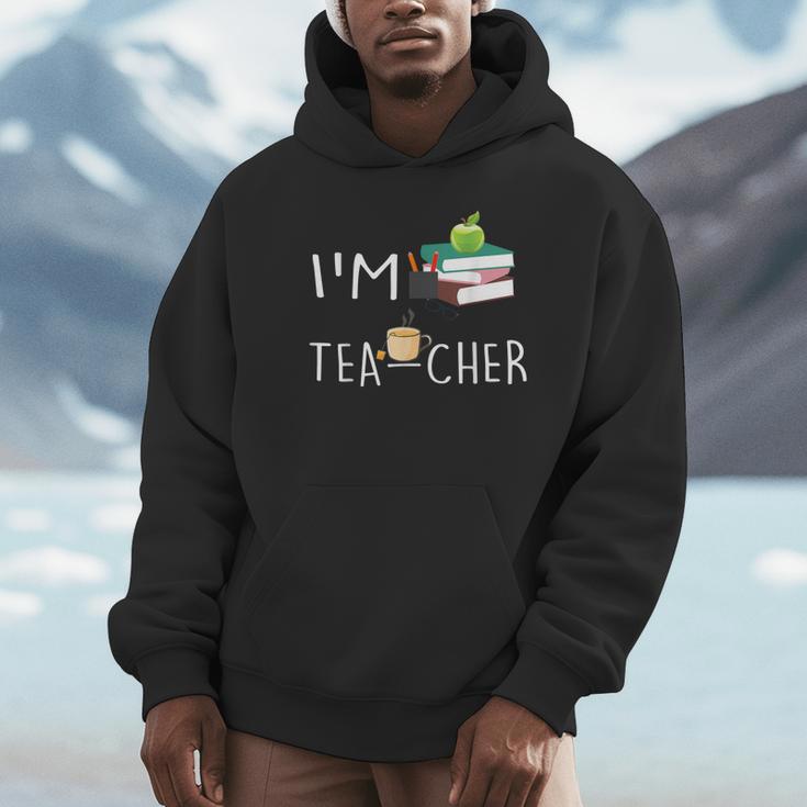 Teacher Puns I'm Tea-Cher Tea Lover Fun Teacher For Men Women Unisex Hoodie, novelty gifts, funny gifts Teacher Puns I'm Tea-Cher Tea Lover Fun Teacher For Men Women Unisex Hoodie, novelty gifts, funny gifts