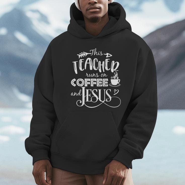 This Teacher Runs On Coffee And Jesus T Shirt Christian Tees Unisex Hoodie, novelty gifts, funny gifts This Teacher Runs On Coffee And Jesus T Shirt Christian Tees Unisex Hoodie, novelty gifts, funny gifts