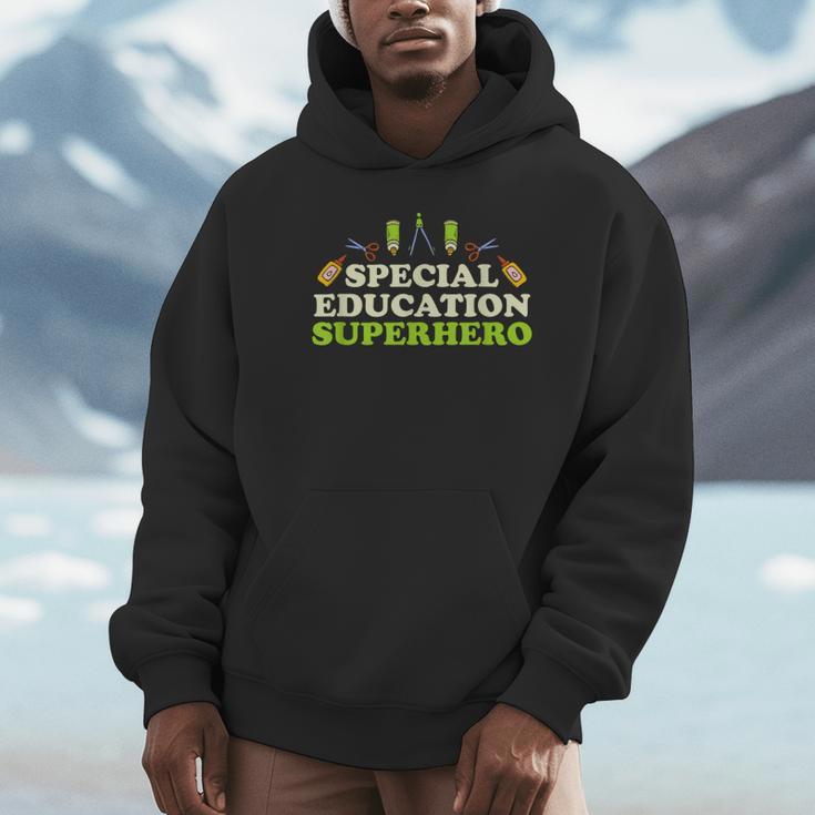 Teacher Superhero Student Educator Special Education Unisex Hoodie, novelty gifts, funny gifts