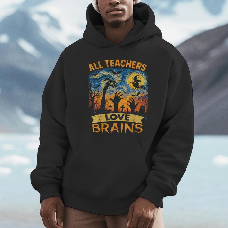 All Teachers Love Brains Shirt Teacher Halloween Tee Unisex Hoodie, novelty gifts, funny gifts All Teachers Love Brains Shirt Teacher Halloween Tee Unisex Hoodie, novelty gifts, funny gifts