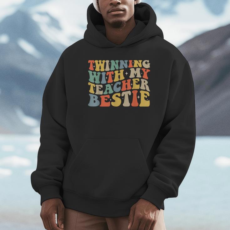 Twin Day Friends Teacher Twinning With My Bestie Matching Unisex Hoodie, novelty gifts, funny gifts Twin Day Friends Teacher Twinning With My Bestie Matching Unisex Hoodie, novelty gifts, funny gifts