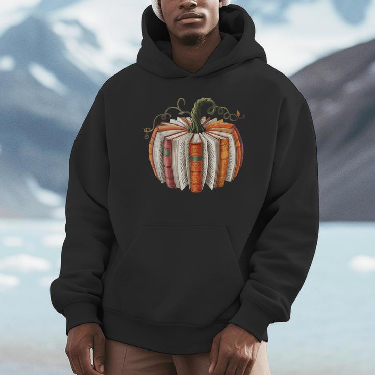Vintage Book Pumpkin Autumn Fall Librarians Bookworm Teacher Unisex Hoodie, novelty gifts, funny gifts Vintage Book Pumpkin Autumn Fall Librarians Bookworm Teacher Unisex Hoodie, novelty gifts, funny gifts