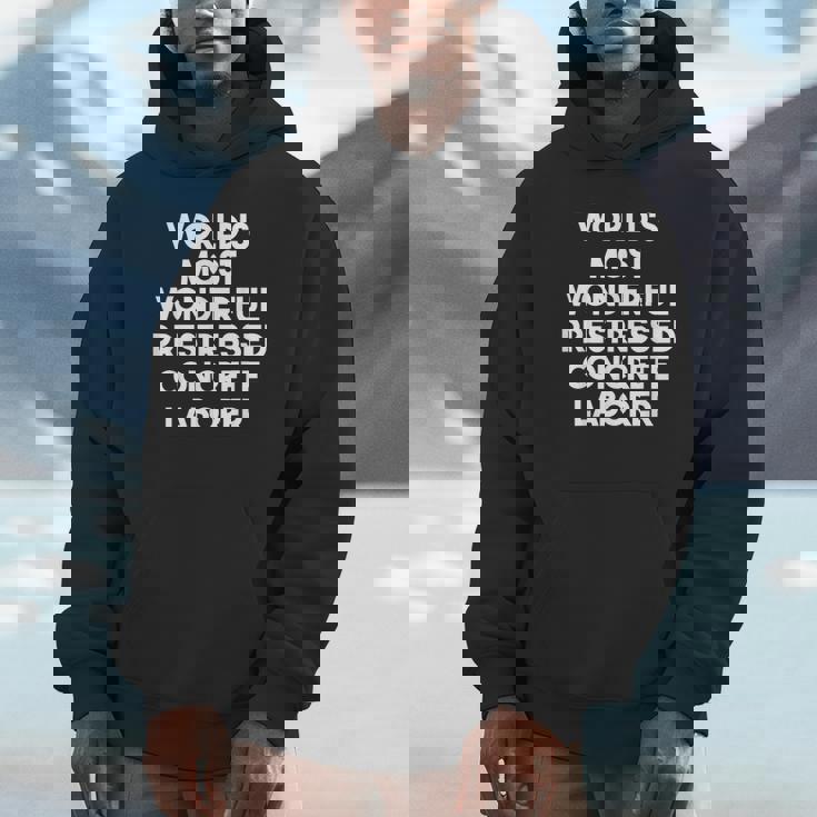 World's Most Wonderful プレストレストコンクリート労働者 パーカー