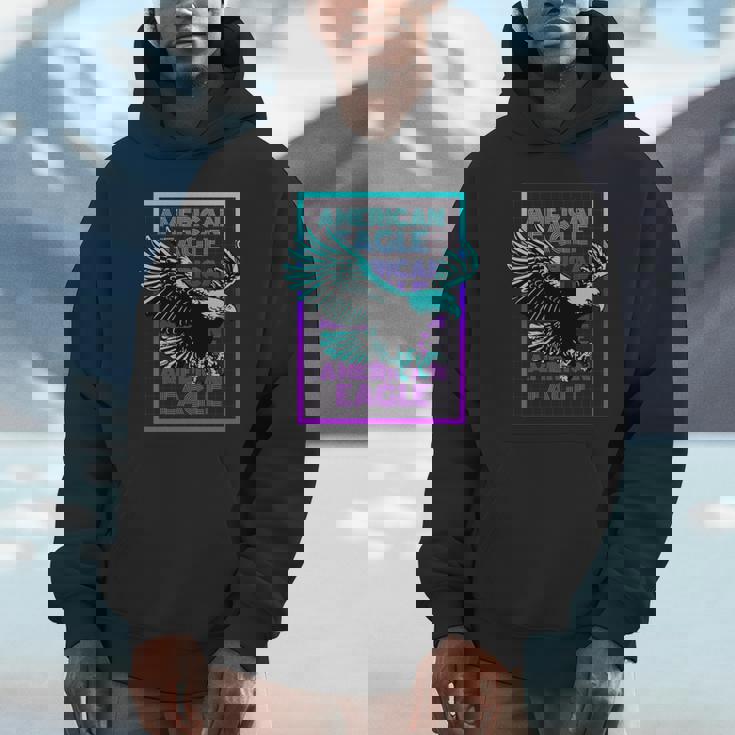 アメリカンイーグル ビンテージ レトロ アメリカンイーグル 長袖tシャツ パーカー