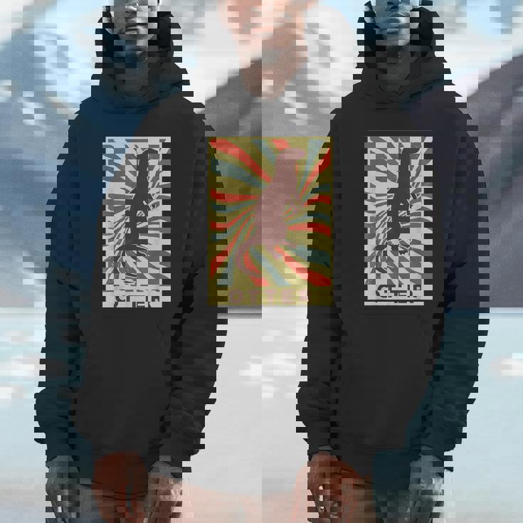 カワウソ 動物 レトロ ヴィンテージ カワウソ パーカー