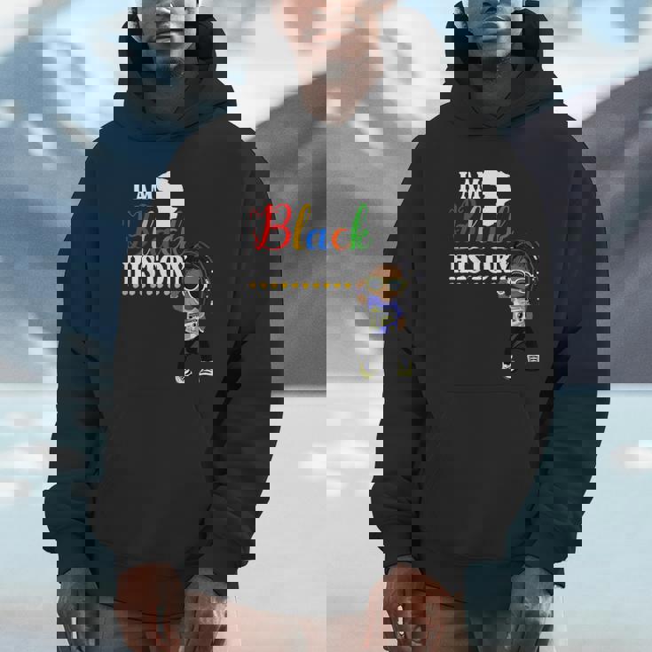 キッズ アイ・アム・ブラック・ヒストリー・シャツキッズガールズブラック・ヒストリー・マンス用 パーカー