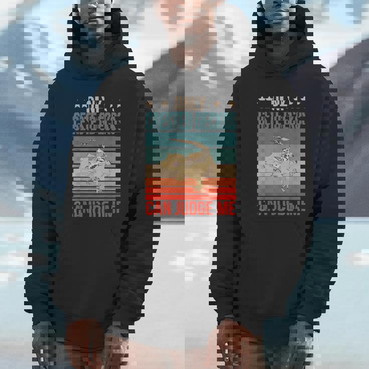 クレステッド・ゲッコーは私を判断できる 爬虫類 クレステッド・ゲッコー パーカー