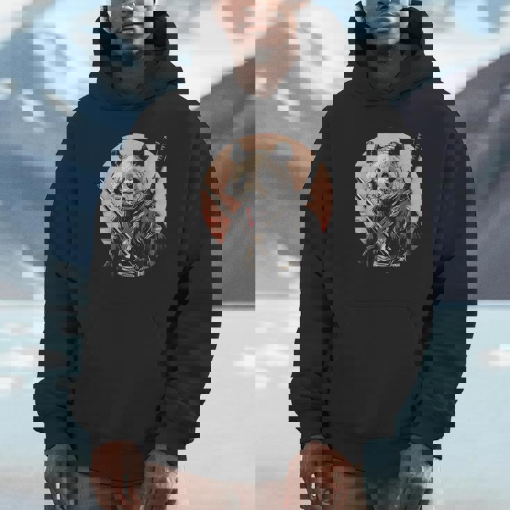 サムライパンダ 作品 日本美術 日本の忍者 パンダ パーカー