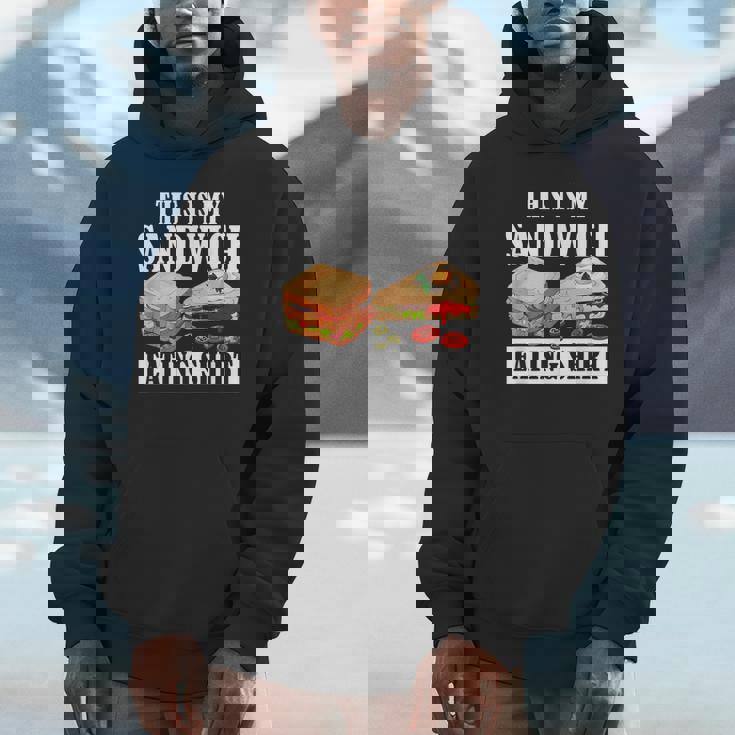 サンドイッチ服 This Is Myandwich Eating パーカー