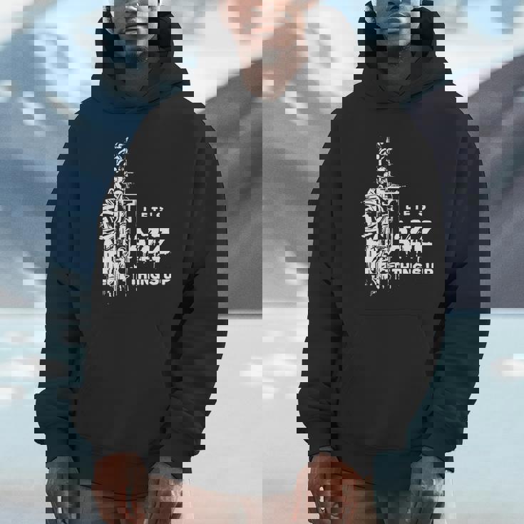 ジャズ・サックス レッツ・ジャズ・シング・アップlet's Jazz Thing Up 長袖tシャツ パーカー