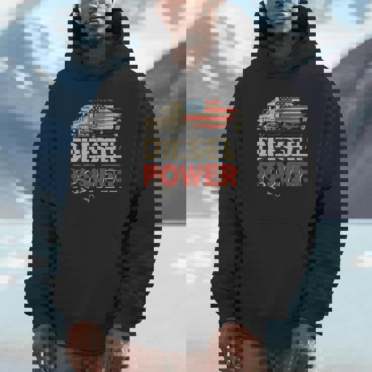 ディーゼルパワーシャツ ディーゼルトラックアクセサリー ディーゼル整備士 長袖tシャツ パーカー