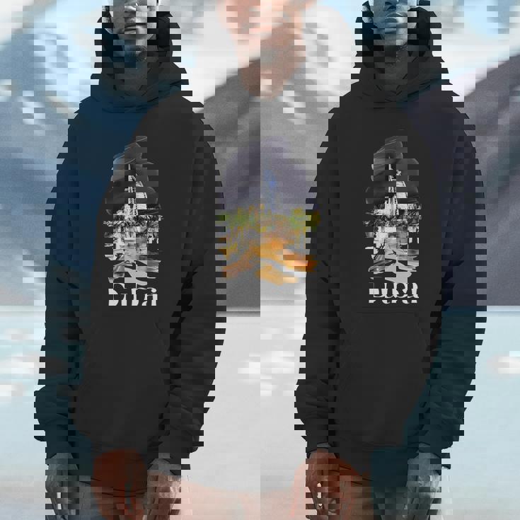 ドバイ Uae お土産絵画 ドバイの街 シャツ 長袖tシャツ パーカー