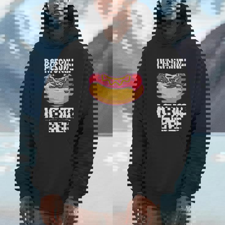 プロフェッショナルホットドッグイーターファニーホットドッグ パーカー