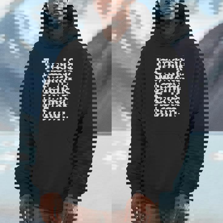 ヘヴィメタル音楽ファンリスト スラッシュスピード ドゥーム デス ブラック パーカー