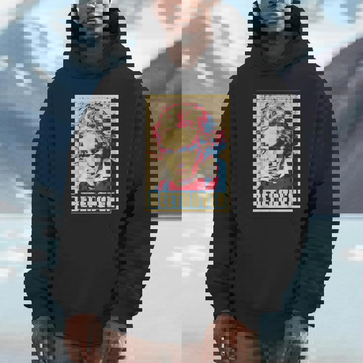 ベートーベン クラシカル音楽作曲家 レトロ パーカー