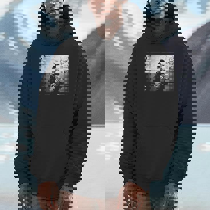 ボクサー マイク・タイソン ロンドンで ジェームズ・ティリス 対 フランク・ブルーノ パーカー