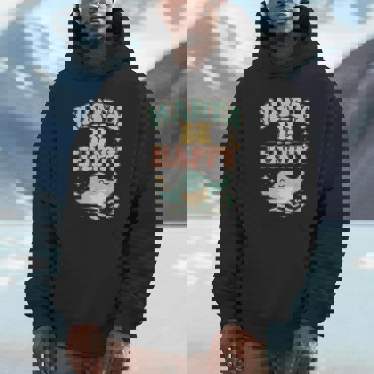 マンタ・ビ・ハッピー パーカー