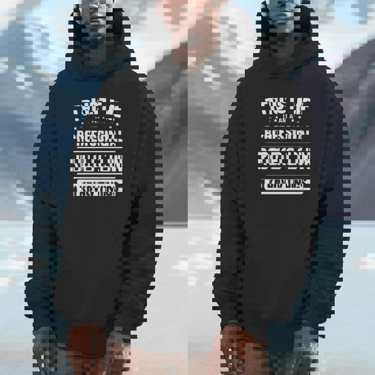 ロデオクラウンアイデアトラストプロフェッショナルロデオクラウン 長袖tシャツ パーカー