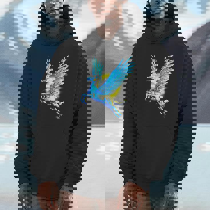 ヴィンテージ ペガサス 神話 ギリシャ空飛ぶ馬 神話 パーカー