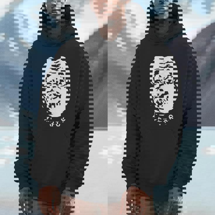 伝統的な日本のマスク、ひょっとこ様式デザイン。 パーカー