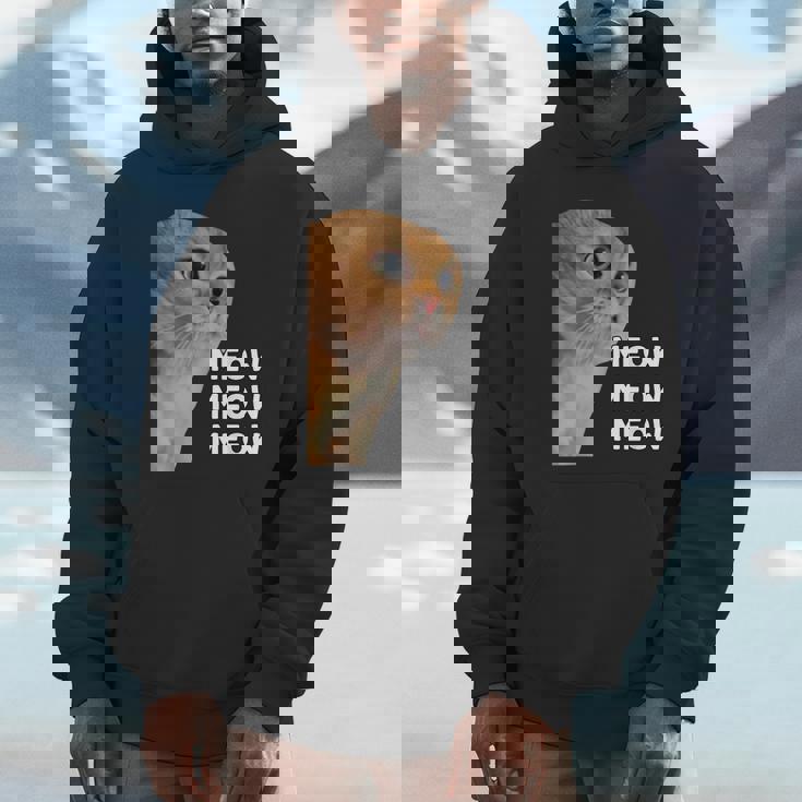 愚かなおしゃべり猫のミームニャーニャーニャー。 パーカー