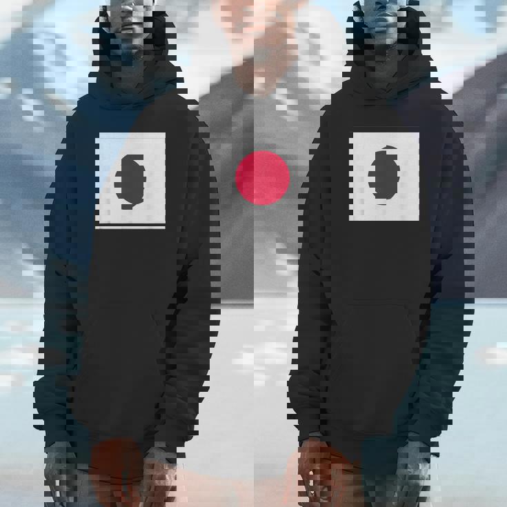 日本の国旗 日の丸 昇る太陽 日本 日書き デザイン パーカー