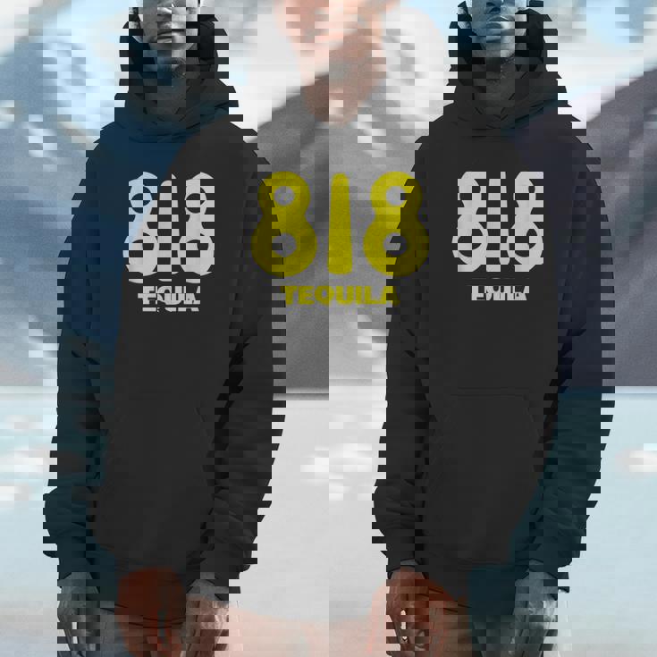 面白いドリンクデザイン 818 チームテキーラワインラバー パーカー