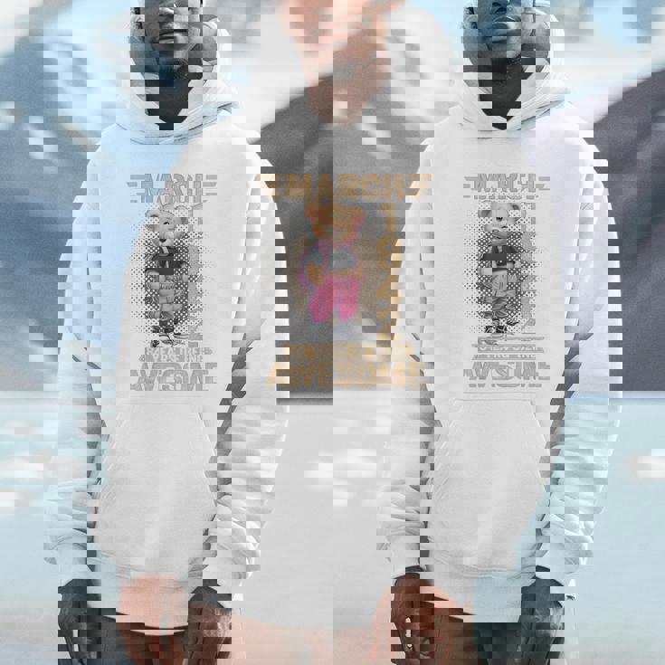 1942年3月 84歳の誕生日 84歳のテディベア Being Awesome パーカー