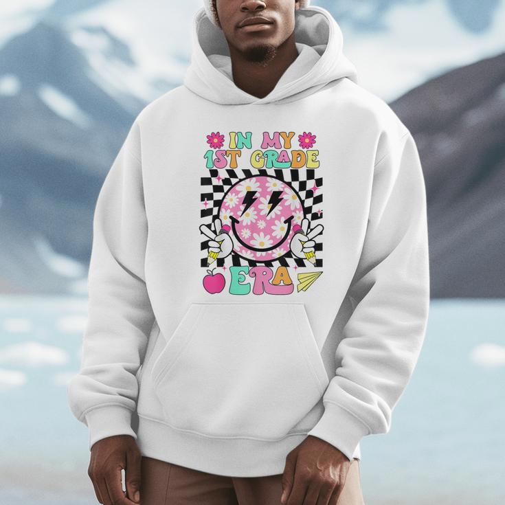 In My 1st Grade Era Smile Face Back To School Teacher Kid Unisex Hoodie, novelty gifts, funny gifts In My 1st Grade Era Smile Face Back To School Teacher Kid Unisex Hoodie, novelty gifts, funny gifts